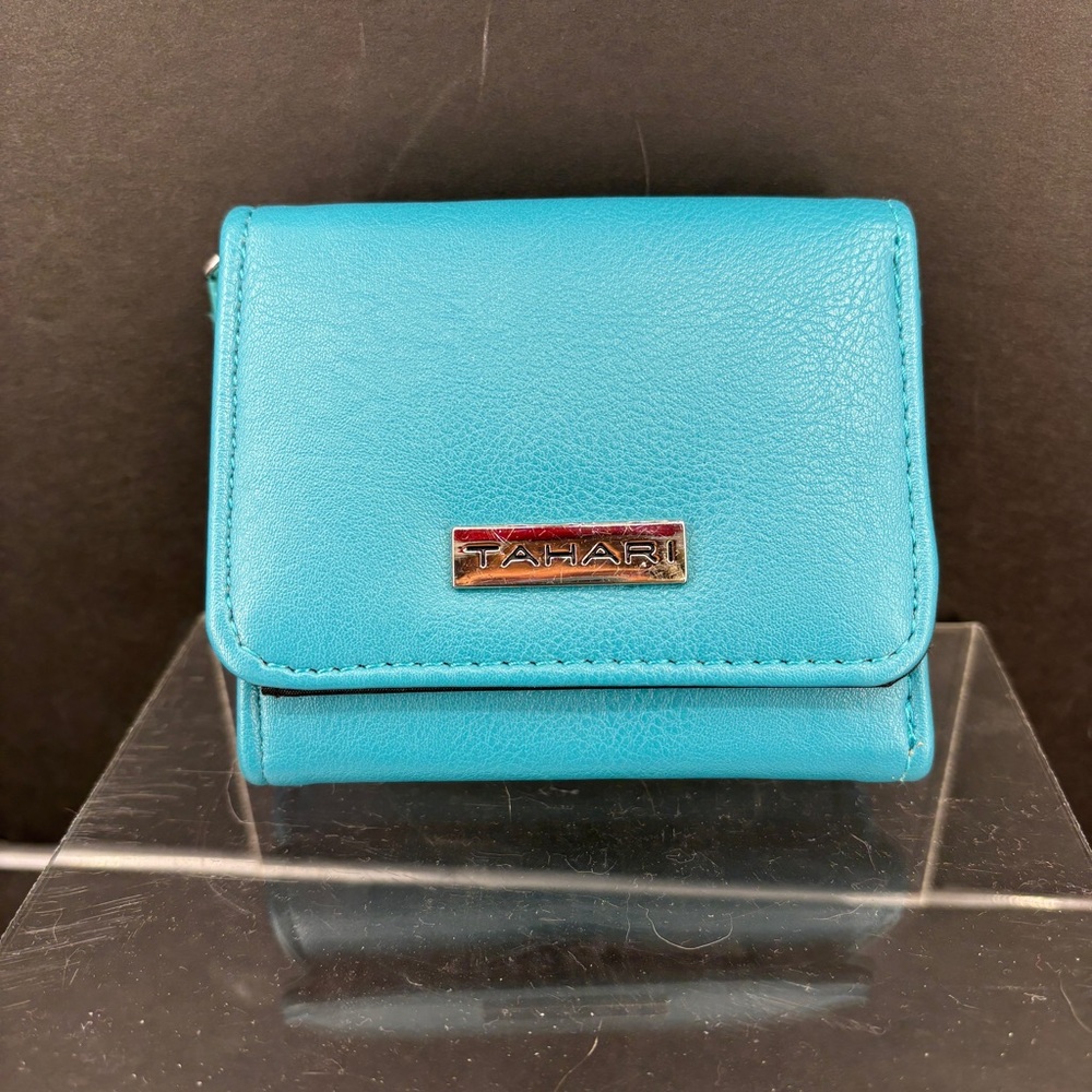 Tahari Trifold‎ Women’s Wallet Teal